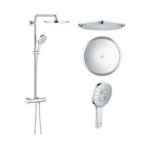 Душова система GROHE Rainshower Smartactive 310 з термостатом для настінного монтажу, хром (27966001) 27966001 фото