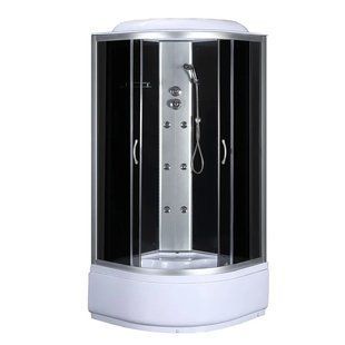 Гидромассажный бокс Mixxus STRONG SBH01 90x90 с высоким поддоном и тропическим душем (MI6889) MI6889 фото