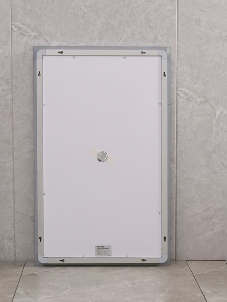 Дзеркало Mixxus HARD MR06-60x80 з LED Touch, Anti-fog, димером, регулюванням яскравості, годинником MI6929 фото