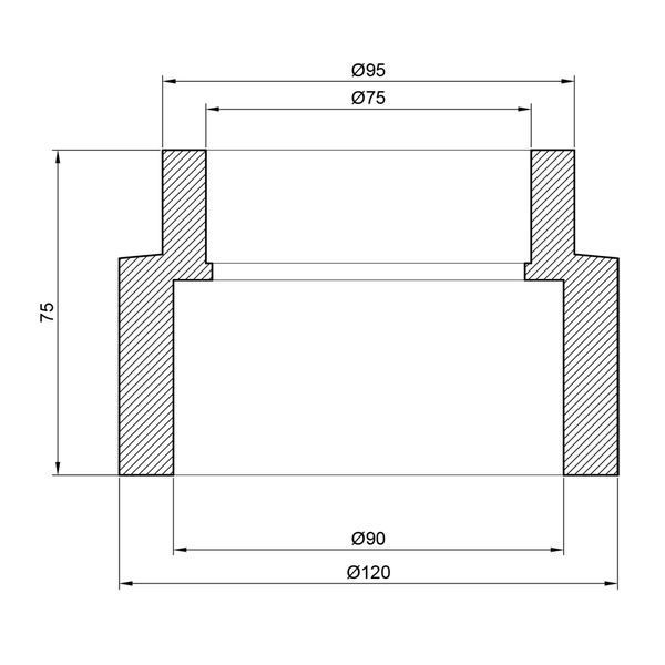 Муфта PPR Thermo Alliance 90х75 SD00029324 фото