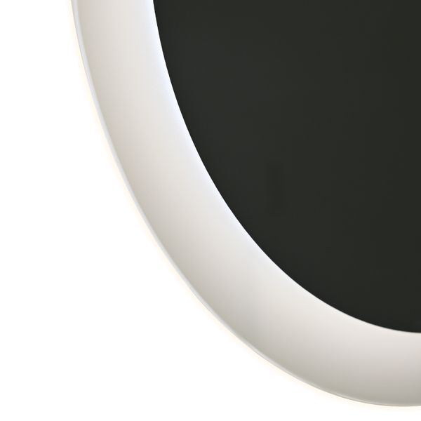 Дзеркало Qtap Taurus R600 з LED-підсвічуванням Touch, з антизапотіванням, з димером, рег. темп. кольори (3000-6500K) QT2478R607 SD00052314 фото