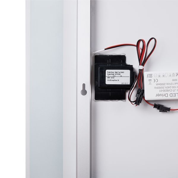 Дзеркало Qtap Swan 700х500 з LED-підсвічуванням Touch, диммер, рег. яскравості Reverse QT167814145070W SD00045747 фото