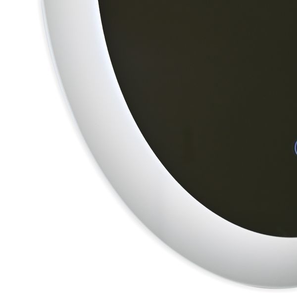 Дзеркало Qtap Taurus R600 з LED-підсвічуванням Touch, з антизапотіванням, з димером, рег. темп. кольори (3000-6500K) QT2478R607 SD00052314 фото