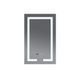 Дзеркало Mixxus HARD MR06-60x80 з LED Touch, Anti-fog, димером, регулюванням яскравості, годинником MI6929 фото 9