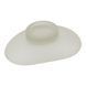 Мильниця Lidz Oreo 0210 (матове скло) LDORE0210CRM32454 Хром, овальна, настінна, біла SD00038556 фото 3