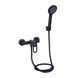 Смеситель для душа Lidz Latwa 010 (с душевым гарнитуром) (k40) LDLAT010BLA45421 Black SD00051545 фото 1