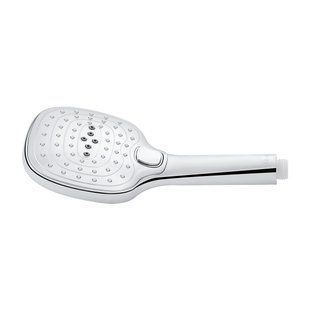 Лійка для ручного душу Qtap Rucni 120х120 мм прямокутна QTRUCA120N3KCC Chrome SD00042069 фото