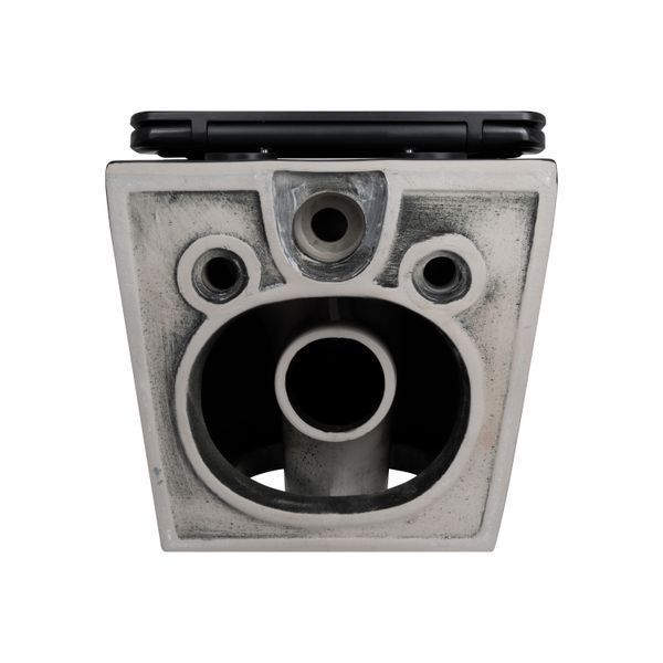 Унітаз підвісний Qtap Robin New Ultra Quiet безобідковий з сидінням Soft-close MATT BLACK QT13332381АSMB SD00052574 фото