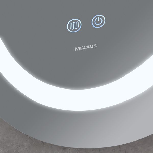 Дзеркало Mixxus PLAIN MV03-50x70 із LED Touch, Anti-fog, димером, регулюванням яскравості (MI6664) MI6664 фото