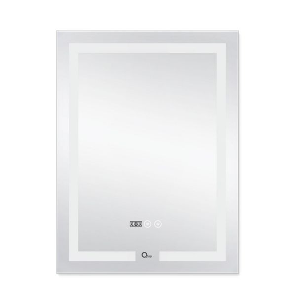 Дзеркало Qtap Mideya (DC-F936) 500х800 з LED-підсвічуванням Touch, з антизапітнінням, годинником, диммером SD00036739 фото