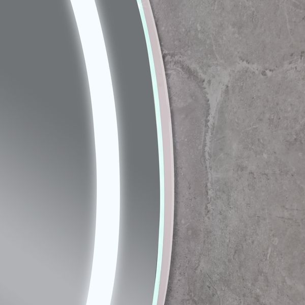 Дзеркало Mixxus PLAIN MV03-50x70 із LED Touch, Anti-fog, димером, регулюванням яскравості (MI6664) MI6664 фото
