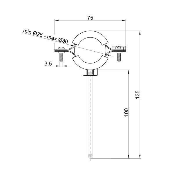 Хомут SD Plus 3/4" SD10020 SD00010510 фото