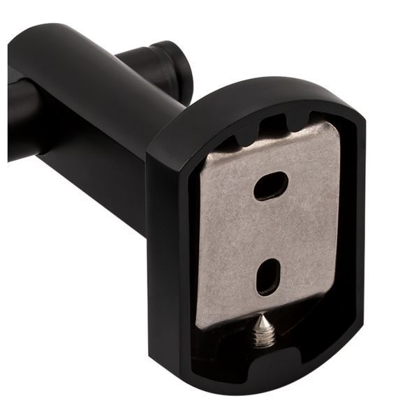Мильниця Qtap Liberty настінна QTLIBBLM1159 Black, з тримачем і скляною чашею, матова, кругла SD00040021 фото
