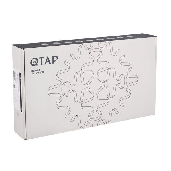 Змішувач для раковини Qtap Vlasta New високий QTVLA269CRM45652 Chrome, одноважільний, латунь, глянсова SD00051776 фото