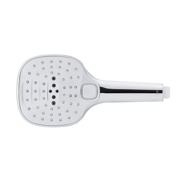 Лейка для ручного душа Qtap Rucni 120х120 мм прямоугольная QTRUCA120N3KCC Chrome SD00042069 фото