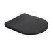 Унітаз підвісний Qtap Robin New Ultra Quiet безобідковий з сидінням Soft-close MATT BLACK QT13332381АSMB SD00052574 фото 7
