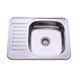 Кухонна мийка Lidz 6550 0,8 мм Micro Decor (LIDZ6350MDEC) SD00042335 фото 1