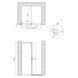 Душевая перегородка Qtap Walk-In Glide CRM2012.C8 120х190 см, стекло Clear 8 мм, покрытие CalcLess SD00039724 фото 4