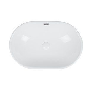 Раковина Qtap Leo 590x400x170 White з донним клапаном QT11114028W SD00043854 фото
