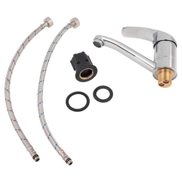 Смеситель для кухни Lidz Mars 003M (k40) LDMAR003MCRM34878 Chrome, однорычажный, поворотный излив SD00040982 фото