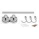 Держатель Lidz Oreo 0803 3 гачка LDORE0803CRM22174 Chrome, настінний, хромований, 3 гачка SD00028271 фото 5