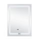 Дзеркало Qtap Mideya (DC-F937) 600х800 з LED-підсвічуванням Touch, з антизапітнінням, з годинником, диммером SD00036740 фото 3