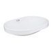 Комплект Qtap Leo: Раковина врезная овальная 590x400x170 мм White + Донный клапан PU02O SD00053416 фото 6