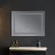 Дзеркало Mixxus WARM MR12-70x50-REVERSE із LED Touch, Anti-fog, димером, регулюванням яскравості (MI6670) MI6670 фото 10