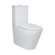 Унітаз підлоговий Qtap Swan Ultra Quiet з сидінням Soft-close 640x360x835 мм QT16222182TW Білий, з механічним зливом SD00053263 фото 1