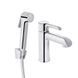 Смеситель для раковины Qtap Grand (с гигиеническим душем) QTGRA272CRM45670 Chrome, однорычажный, латунный SD00051794 фото 1