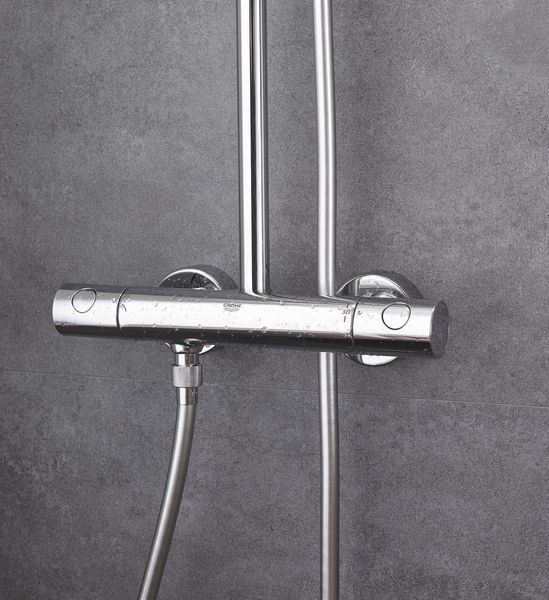 Душевая система Grohe Euphoria с термостатом, хром, 2 режима, TurboStat (27296002) 27296002 фото