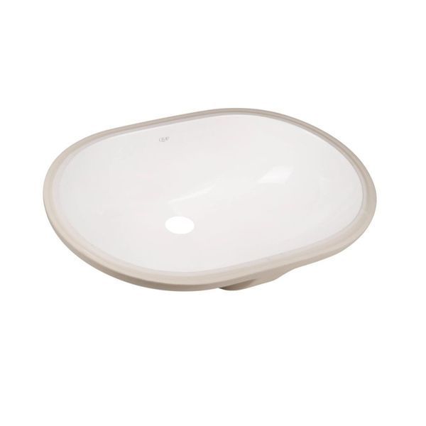 Комплект Qtap Stork: Раковина врезная овальная 560x395x195 мм White + Донный клапан PU02O SD00053418 фото