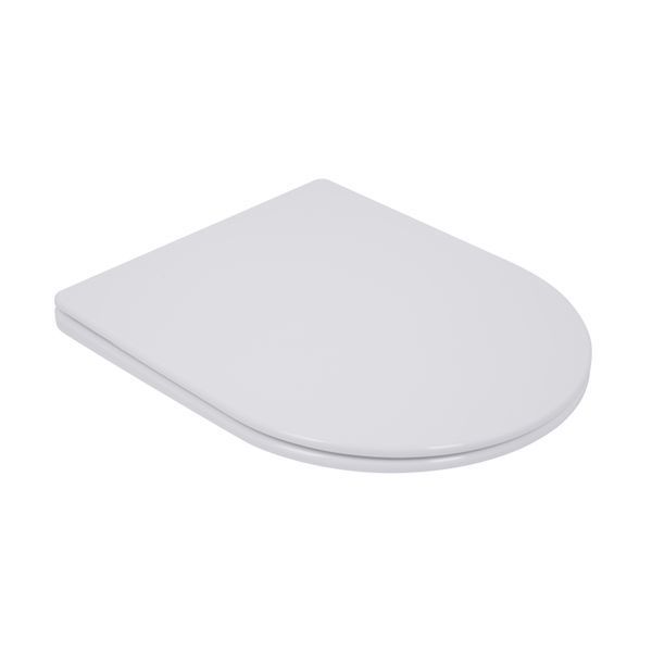 Унітаз підлоговий Qtap Jay Ultra Quiet з сидінням Soft-close 640x360x835 мм QT07222175TW Білий, з функцією Quick Release SD00053257 фото