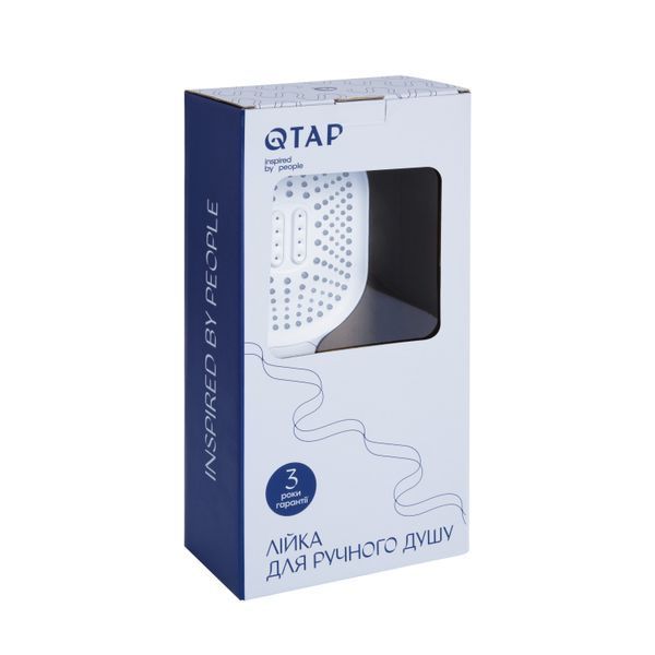 Лейка для ручного душа Qtap Rucni 140*110 мм QTRUC125CRM45960 Chrome SD00052084 фото