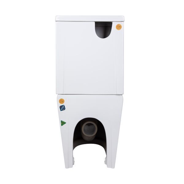 Унітаз підлоговий Qtap Jay Ultra Quiet з сидінням Soft-close 640x360x835 мм QT07222175TW Білий, з функцією Quick Release SD00053257 фото