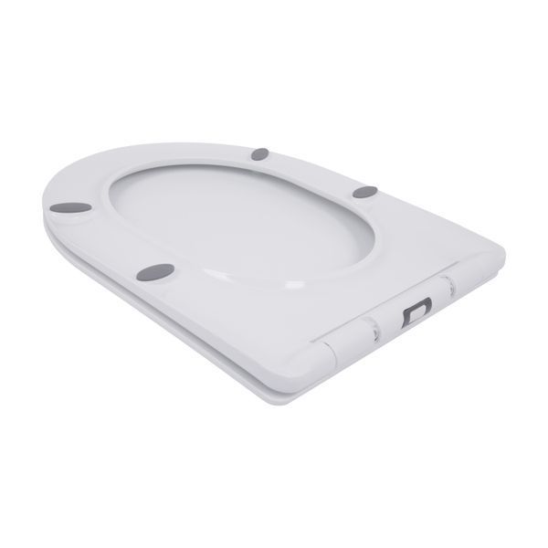 Унітаз підлоговий Qtap Jay Ultra Quiet з сидінням Soft-close 640x360x835 мм QT07222175TW Білий, з функцією Quick Release SD00053257 фото