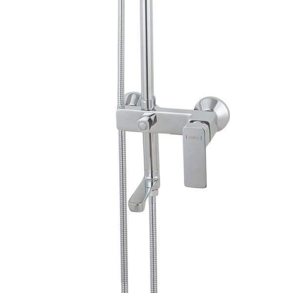 Душова колонка зі змішувачем Haiba KUBUS 003-J (HB0917), 3 режими, латунь, хром, 130 см (HB0917) HB0917 фото