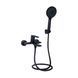 Змішувач для ванни Qtap Taurus (з душовим гарнітуром) QTTAU259BLM45662 Black Matt SD00051786 фото 1
