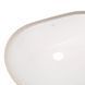 Комплект Qtap Stork: Раковина врезная овальная 560x395x195 мм White + Донный клапан PU02O SD00053418 фото 5