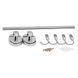 Тримач Lidz Oreo 0804 4 гачка LDORE0804CRM22175 Chrome, настінний, для рушників і халатів SD00028272 фото 5