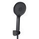 Змішувач для ванни Qtap Taurus (з душовим гарнітуром) QTTAU259BLM45662 Black Matt SD00051786 фото 4