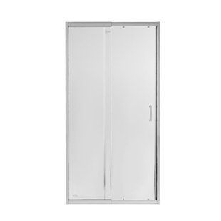 Душевая дверь в нишу Qtap Taurus CRM209-1.C6 90-100x185 см, стекло Clear 6 мм, покрытие CalcLess, раздвижная SD00045295 фото
