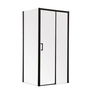 Душова кабіна без піддону MIXXUS Premium DIVERSE SC03-120x80 Black 6мм скло (MI6868) MI6868 фото