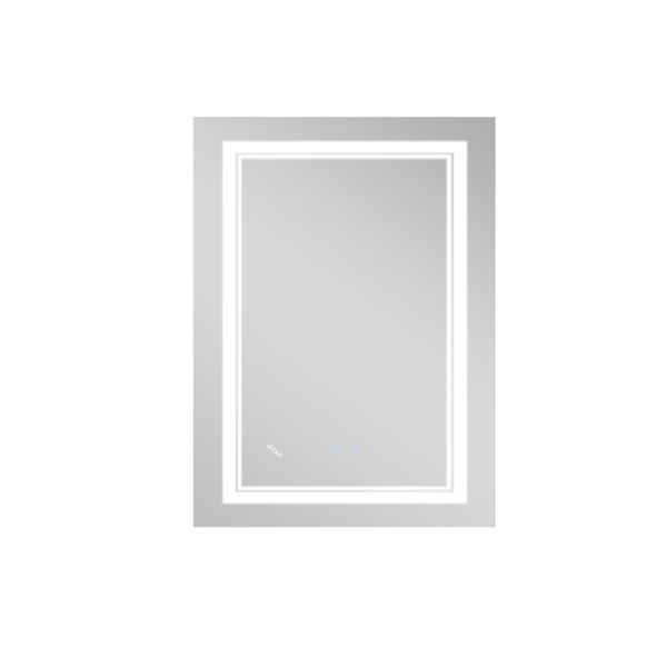 Зеркало Qtap Cardinal 600х800 с LED-подсветкой Touch, с антизапотеванием, с диммером, рег. темп. цвета (3000-6500K) Reverse QT0478C6080 SD00052325 фото