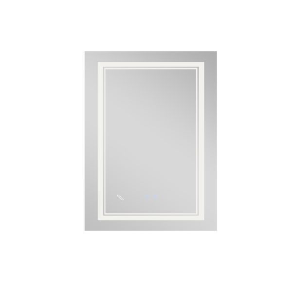 Зеркало Qtap Cardinal 600х800 с LED-подсветкой Touch, с антизапотеванием, с диммером, рег. темп. цвета (3000-6500K) Reverse QT0478C6080 SD00052325 фото