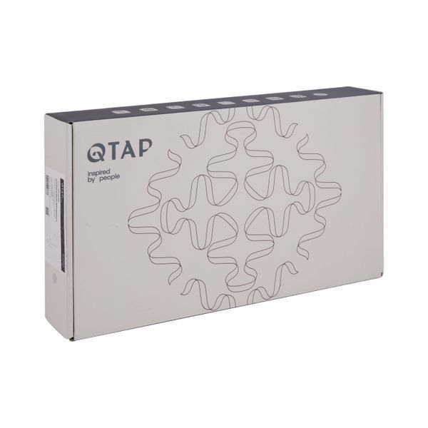 Смеситель для кухни Qtap Grand с подключением для питьевой воды QTGRA362CRW45668 Chrome/White SD00051792 фото