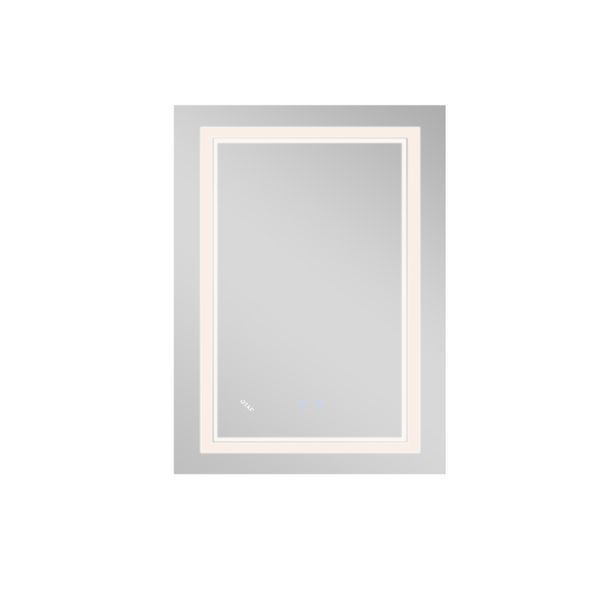 Зеркало Qtap Cardinal 600х800 с LED-подсветкой Touch, с антизапотеванием, с диммером, рег. темп. цвета (3000-6500K) Reverse QT0478C6080 SD00052325 фото