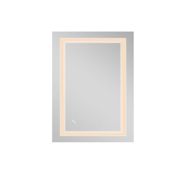 Зеркало Qtap Cardinal 600х800 с LED-подсветкой Touch, с антизапотеванием, с диммером, рег. темп. цвета (3000-6500K) Reverse QT0478C6080 SD00052325 фото