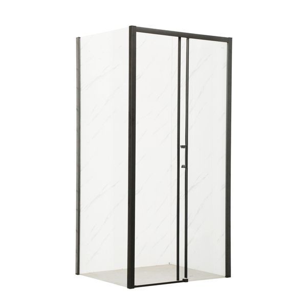 Душова кабіна без піддону MIXXUS Premium DIVERSE SC03-120x80 Black 6мм скло (MI6868) MI6868 фото