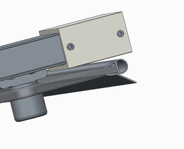 Двері в нішу Koer SR SD05, розсувні, скло 6мм, хром, 140x200 см, Easy Clean (KR5406) KR5406 фото